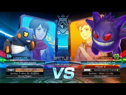 Pokken Tournament DX : Croagunk x Gengar - SWITCH