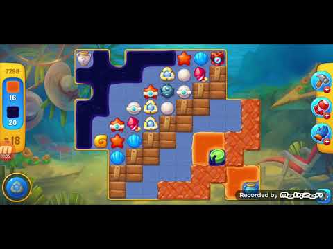 fishdom gameplay / level 7298 / It is like the ads? / thank you 피쉬돔 / 모바일 게임 / 중독성 있는 게임 / 구독 좋아요