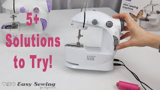 Mini Sewing Machine Not Stitching! Troubleshooting Tips to Try Part 1