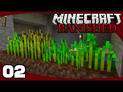 Welsknight Gaming - FTB Banished - Ep. 2: Growth Spell! | Banished Minecraft Modpack Let's Play