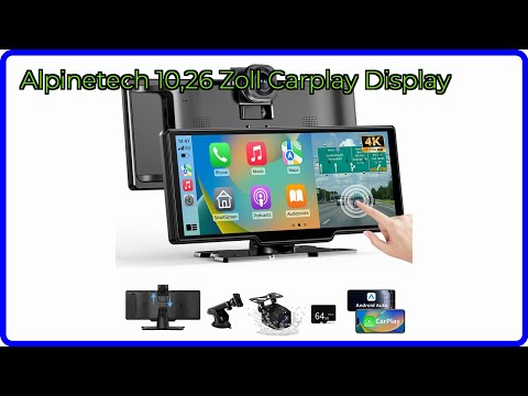 BEWERTUNG (2025): Alpinetech 10,26 Zoll Carplay Display. WESENTLICHE Einzelheiten
