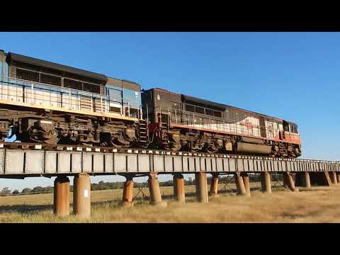 Junee Trains SCT012 & LDP001 with 2BM9