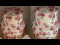 2kg two tier cake/ Birthday cake design/Saya’s kitchen & Vlog