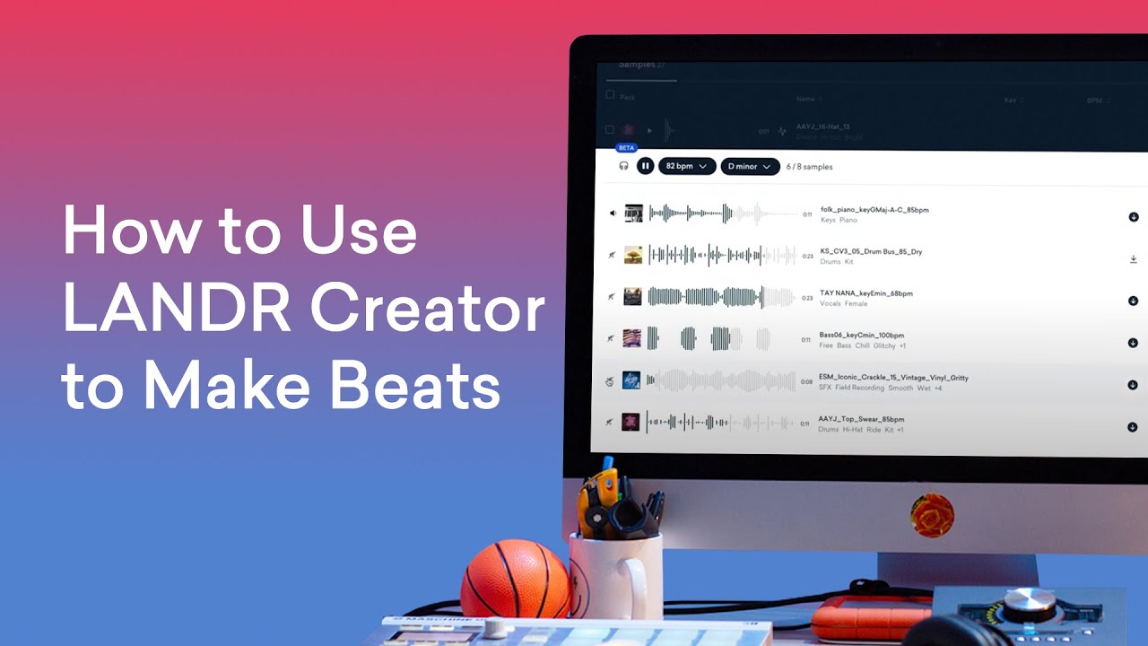 Here&#039;s an explainer on how Creator for LANDR Samples works.