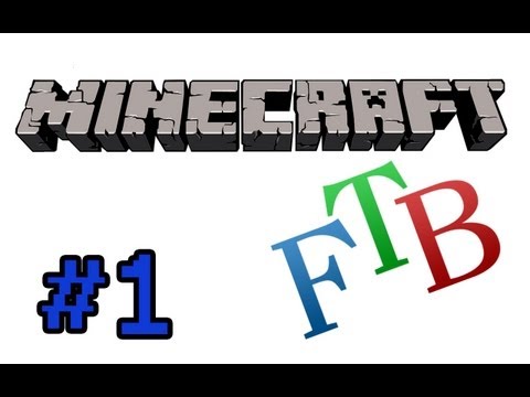 Matt and Aaron visit - Minecraft - Feed the Beast - Part 1: Dat Creeper -