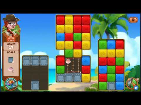 Lost Island Blast Adventure Level 1246 - NO BOOSTERS 🏝️ | SKILLGAMING ✔️