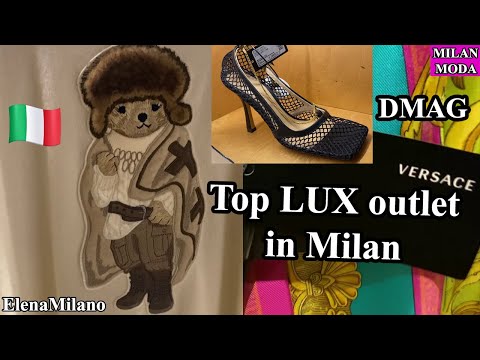 Itália 🇮🇹 Milão | 2 outlets de luxo no centro de Milão (2 min a pé de Montenapoleone)