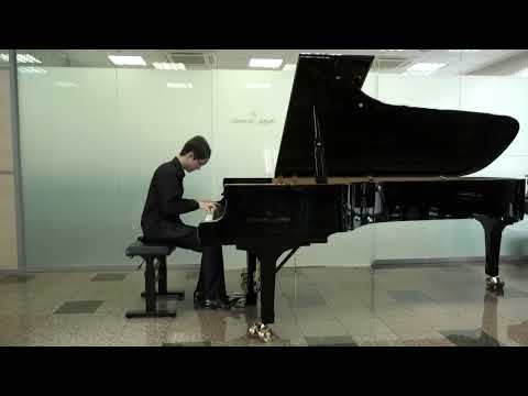 Vladislav Shubin age 15, Gnessin Moscow Special Shool of Music V.Kraynev Moscow Piano Competition