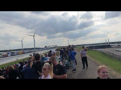 FASTEST WORLD RECORD 1/4 mile drag bike Santa Pod 2022 290.51 mph 4.976 seconds