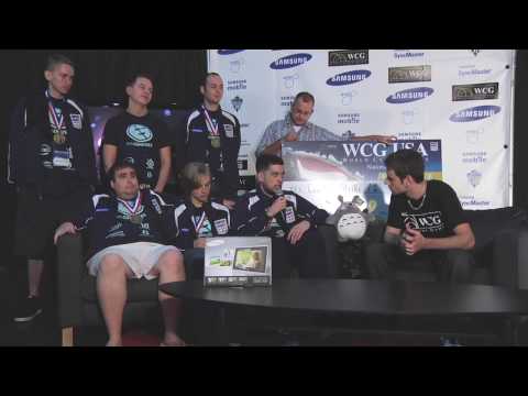 WCG USA National Final CS 1.6 Champion Interview