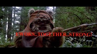 Dawn of the Planet of the Ewoks trailer