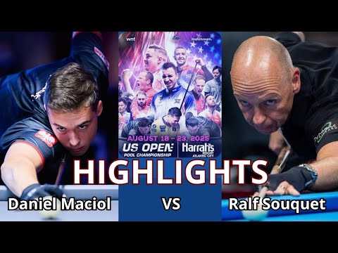 Daniel Maciol vs Ralf Souquet || Highlights - US Open Pool Championship - 2025