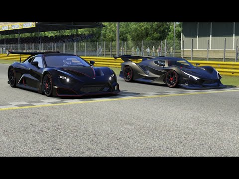 Zenvo TSR-S 2019 vs Apollo Intensa Emozione 2018 at Monza Full Course