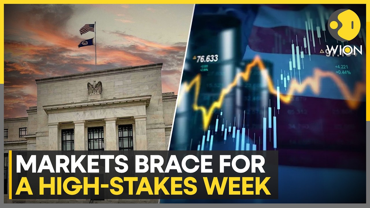 Fed Meet, AI Earnings & $100 Oil: Markets Face Crucial Week | WION