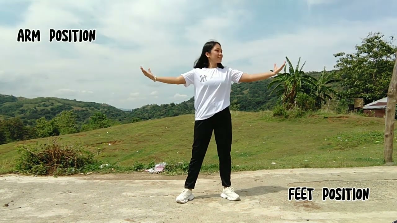 Fundamental dance positions in folk dance | Combination of the arms and feet positions