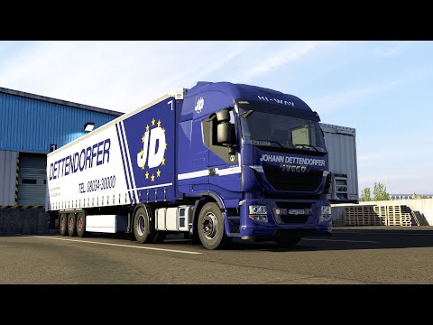 ETS2 1.37 ProMods 2.46 Iveco Hi-Way Paris - Bilbao