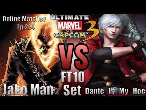 Jako Man VS Dante_Is_My_Hoe FT10 Set (UMVC3 Online Matches Ep.224)