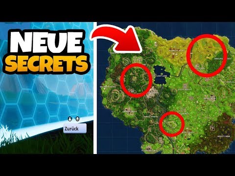 3 *NEUE* SECRETS durch KOMET EINSCHLAG gefunden! - Fortnite Battle Royale (Deutsch)