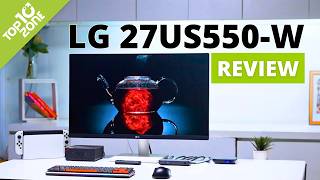 LG 27US550-W Monitor - 10 Reasons Why We Love This $200 4K Monitor