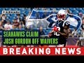 Seahawks claim Josh Gordon off waivers, giving Russell Wilson another target | CBS Sports HQ