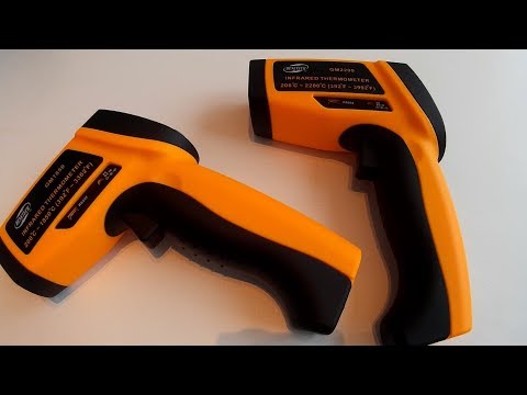 Пирометры Benetech GM1850, GM2200, обзор функциональности
