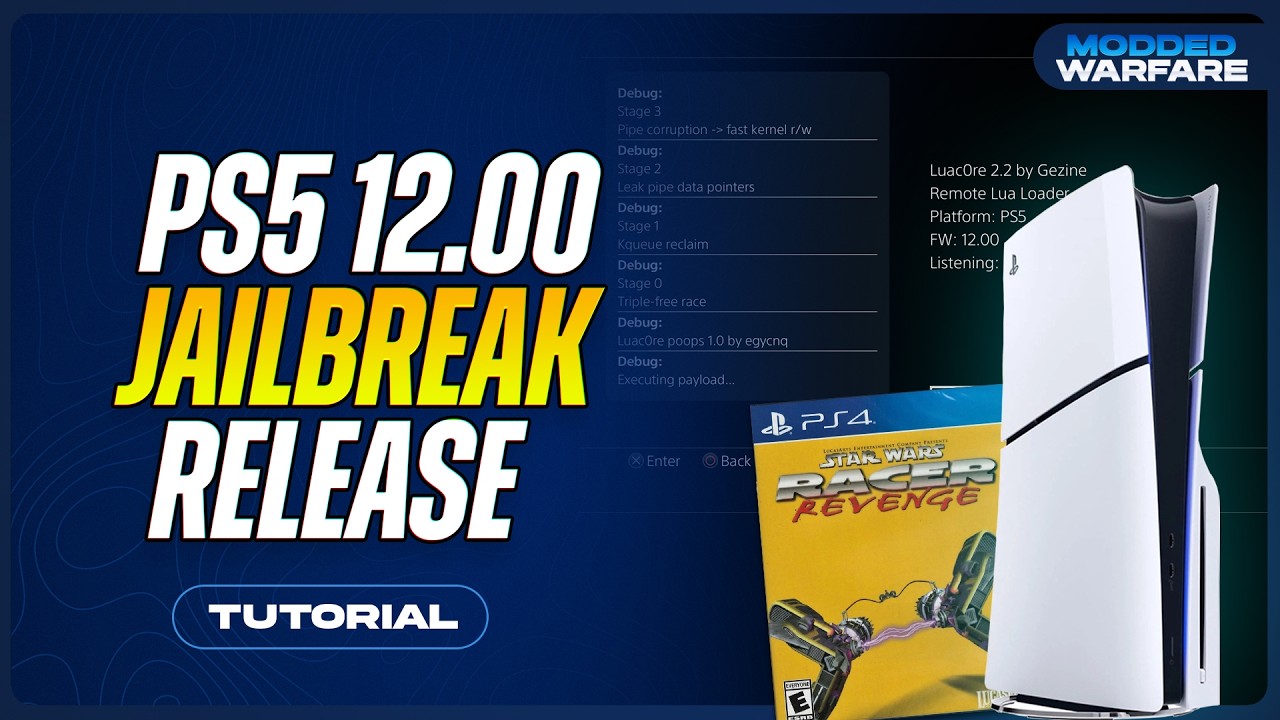 Trying out the New 12.00 PS5 Jailbreak Release (Early Setup Guide)