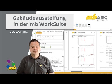 mbinar #24-18 - mb WorkSuite: Gebäudeaussteifung in der mb WorkSuite (Level C)