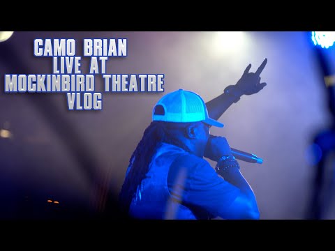 Camo Brian Live at Mockingbird Theatre Vlog