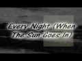 Shelby Flint ~ Every Night (When The Sun Goes In ...