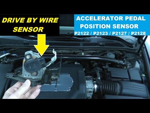 Accelerator Pedal Position Sensor Testing and Replacement | Drive By Wire Sensor