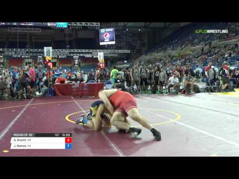 Cadet FS 285 Round of 32 - Ashton Brecht (OR) vs. Justin Ramos (CA)
