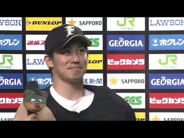 ファイターズ・吉川光夫投手・稲葉篤紀選手ヒーローインタビュー 5月22日 北海道日本ハムファイターズ 対 東京ヤクルトスワローズ