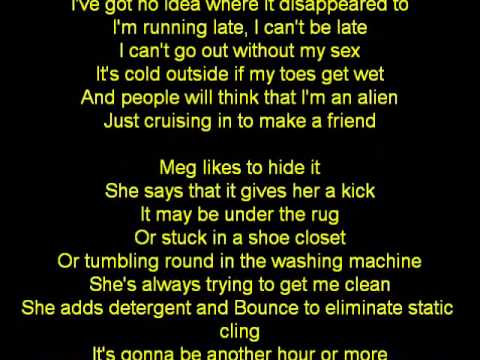weezer-WHERES MY SEX (LYRICS)