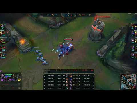 League of Legends - Kassadin vs Zed - Kassadin 3 level lead with a wave freeze