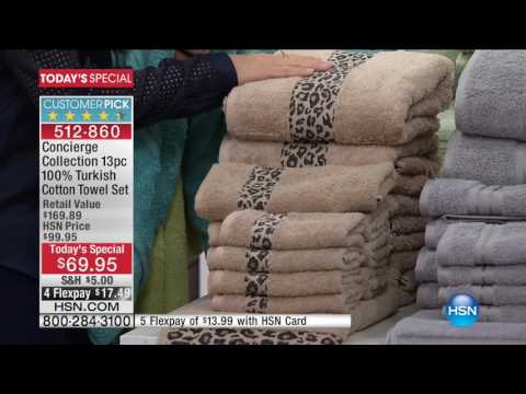 HSN | Concierge Collection Bedding 02.05.2017 - 08 AM