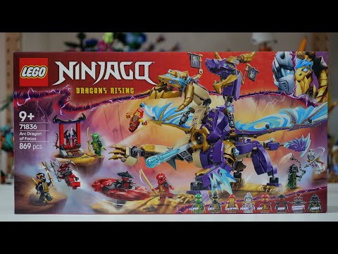 LEGO Ninjago 71836 Arc Dragon of Focus - LEGO Speed Build Review