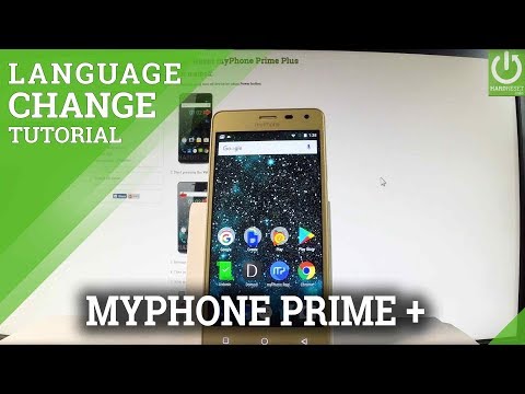 How to Change Language in myPhone Prime Plus