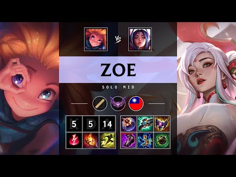 Zoe Mid vs Irelia - TW Master Patch 25.08