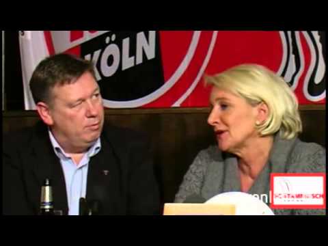 Witwe von Maurice Banach beim FC-Stammtisch