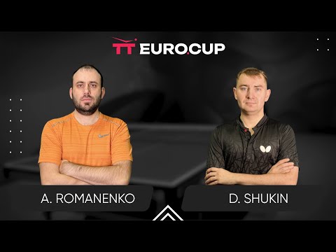 20:05 Andrii Romanenko - Dmytro Shukin 25.10.2024 TT Euro.Cup Ukraine Professional. TABLE 3