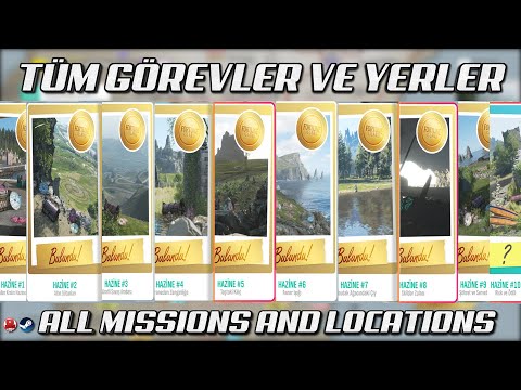 Forza Horizon 4 Fortune Island hızlıca bitirmek tüm görevler ve hazinelerin yerleri tamamen Türkçe!