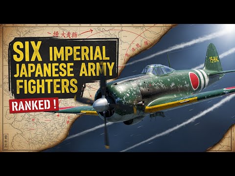 Six Imperial Japanese Army Fighters - Ranked
