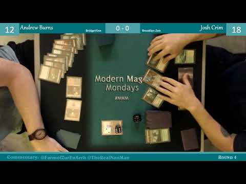 Modern Magic Mondays 9/24 Round 4 BridgeVine vs Zoo
