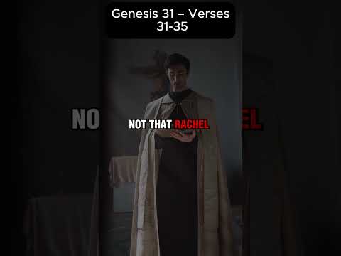 Genesis 31 – Verses 31-35 - Jacob Flees Laban and God Defends Him