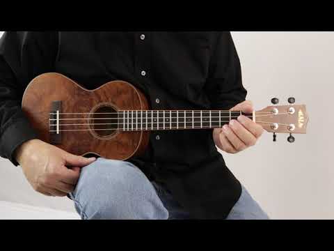Kala KA-CHOC-BUR-T - Chocolate Exotic Burl Tenor Ukulele | The Ukebug