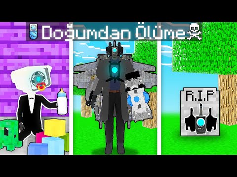 TITAN CAMERAMAN'ın HAYATI - Minecraft