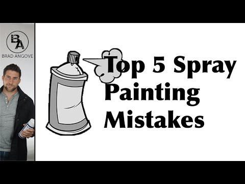 The Top 5 Mistakes to Avoid When Painting With Spray Paint
