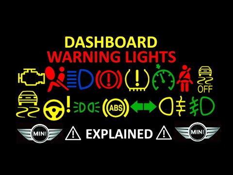 BMW MINI DASHBOARD WARNING LIGHTS EXPLAINED