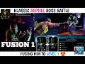 Klassic Reptile Boss Battle And Fusing Him To Level 1 No Commentary MK Mobile RBG EVOLUTION