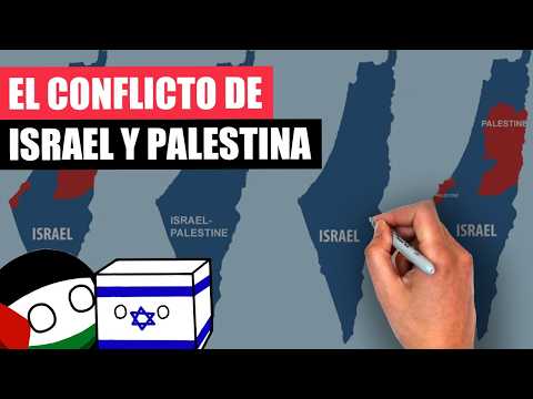 ✅ El conflicto de ISRAEL y PALESTINA en 13 minutos | Resumen FÁCIL y RÁPIDO